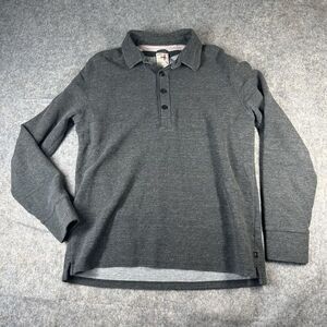 Reiwen Polo Sweater Mens XL Polo Pullover Shirt Cotton Casual Gray Outdoor